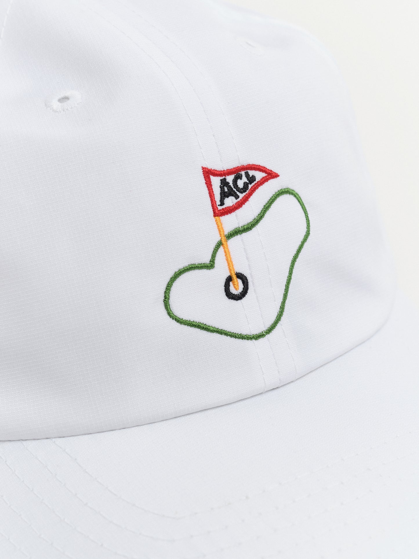 Performance Youth Golf Hat in White