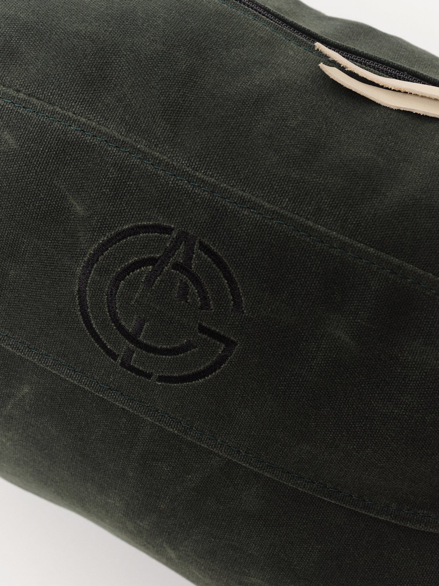 MacKenzie x ACL GOLF 8" Dark Green Waxed Canvas Carry Bag