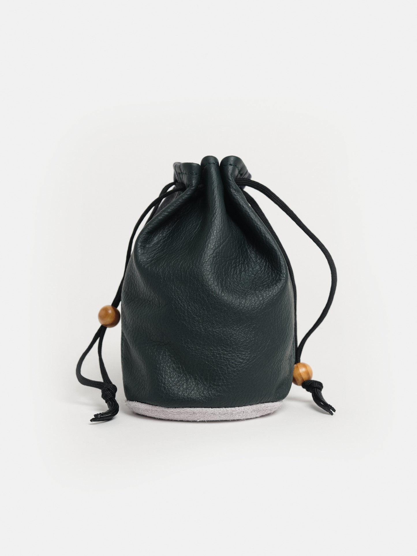MacKenzie x ACL GOLF Green Monogram Leather Pouch in Navy