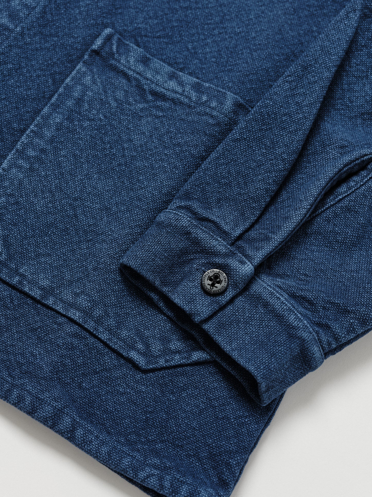 Quaker Marine Supply Co. French Workman's Jacket in Navy