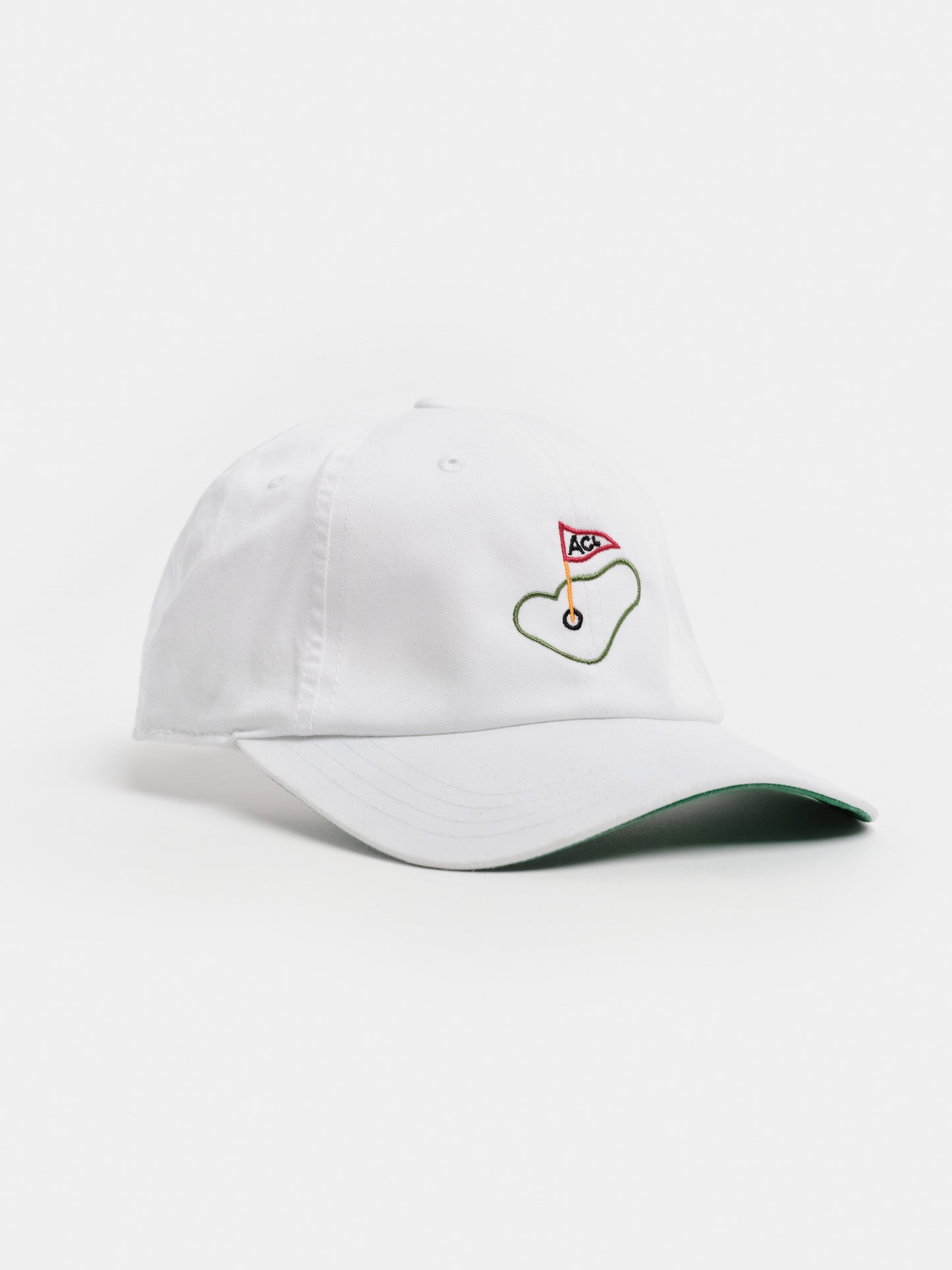 ACL Flag Cotton Golf Hat in White