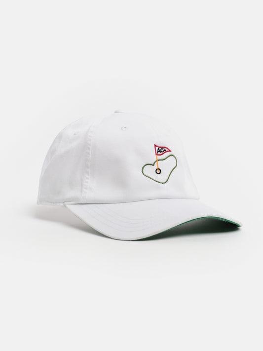 ACL Flag Cotton Golf Hat in White