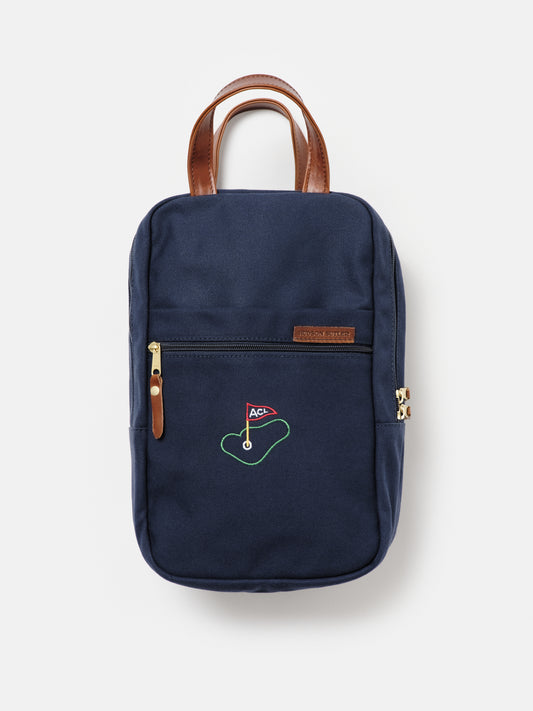 ACL x Hudson Sutler Golf Shoe Bag in Navy
