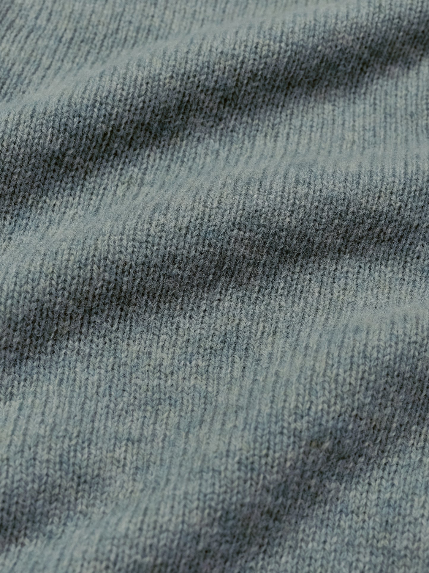 Shetland Wool Crewneck Sweater in Verdigris
