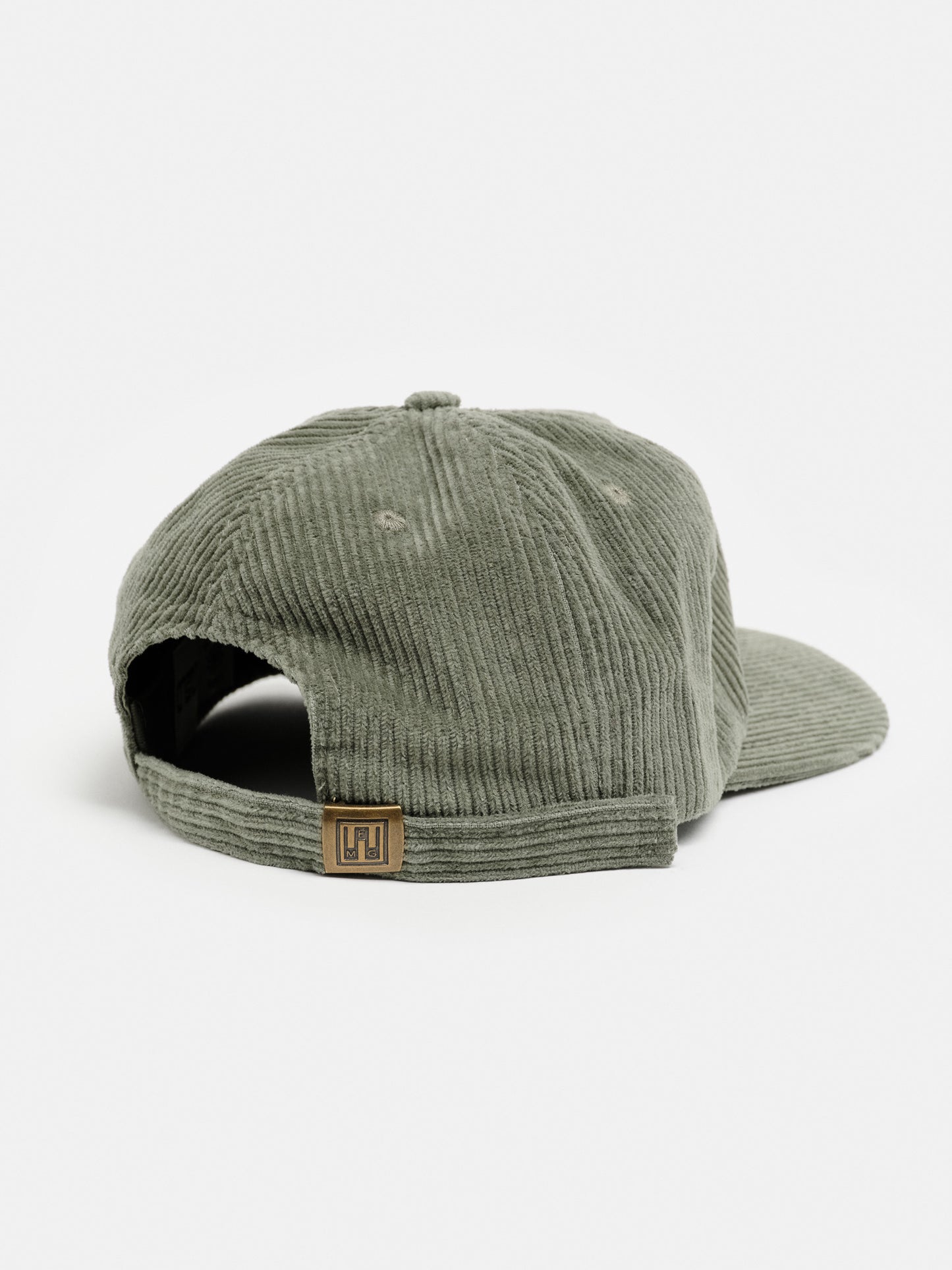 ACL Chainstitch Hat in Green Corduroy