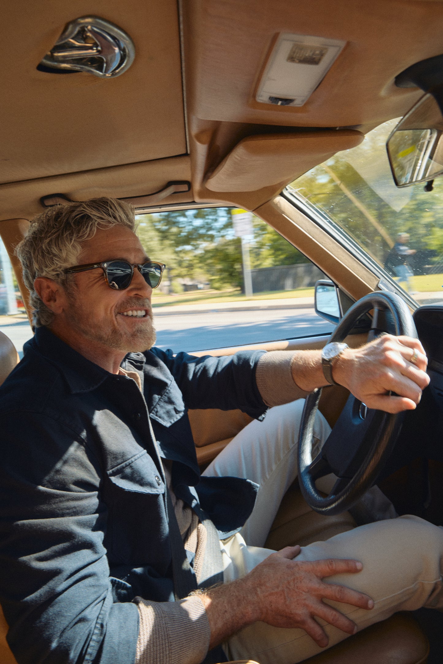 ACL x Rivay Canvas "Drop Off" Jacket in Navy