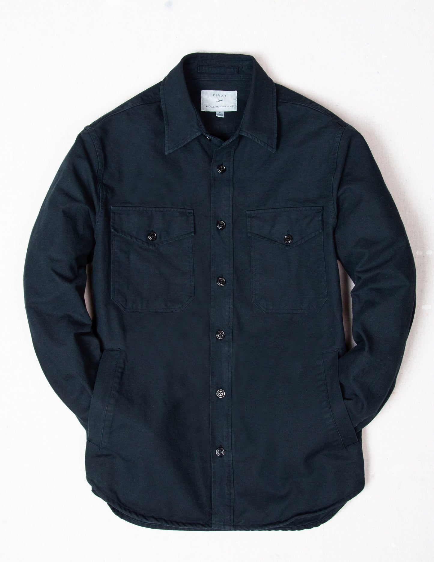 ACL x Rivay Canvas "Drop Off" Jacket in Navy
