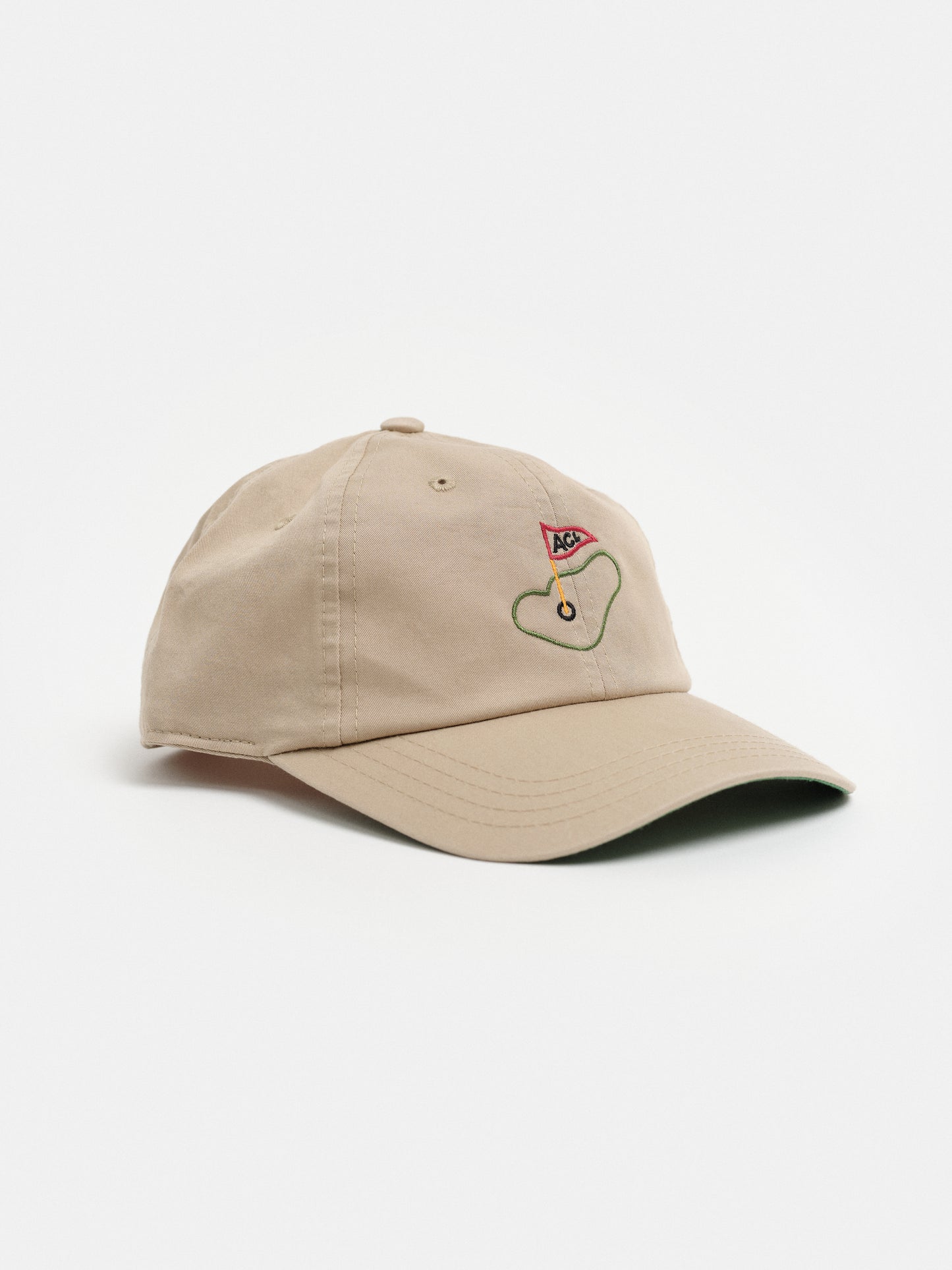 Cotton Golf Hat in Khaki