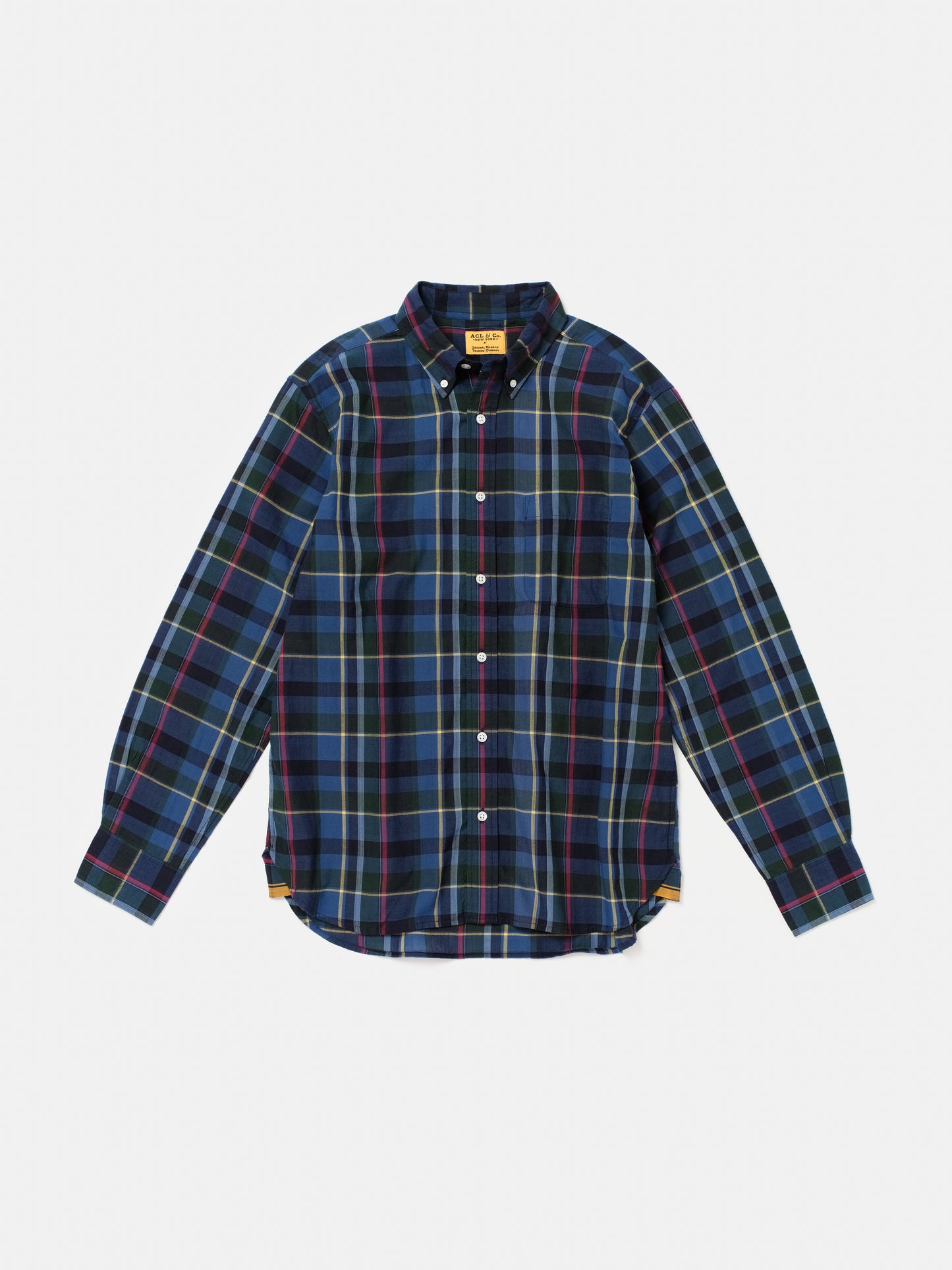 ACL & Co. x Original Madras Trading Co. Blue Madras Shirt (In-Stock)